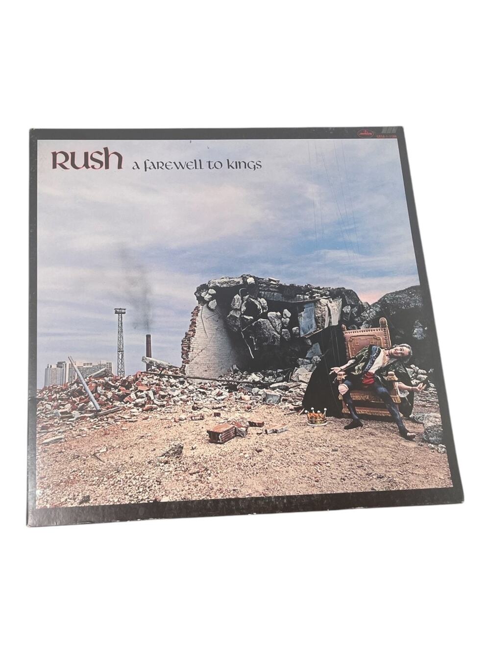 Rush - A Farewell to Kings Vintage LP Vinyl Album Mercury SRM-1-1184 1977 GOOD